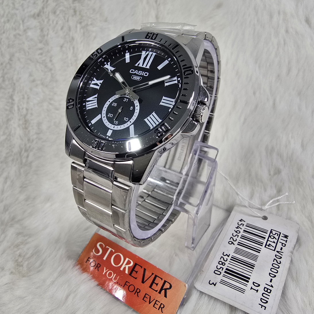 Casio MTP VD200D - : اللون: أسود
