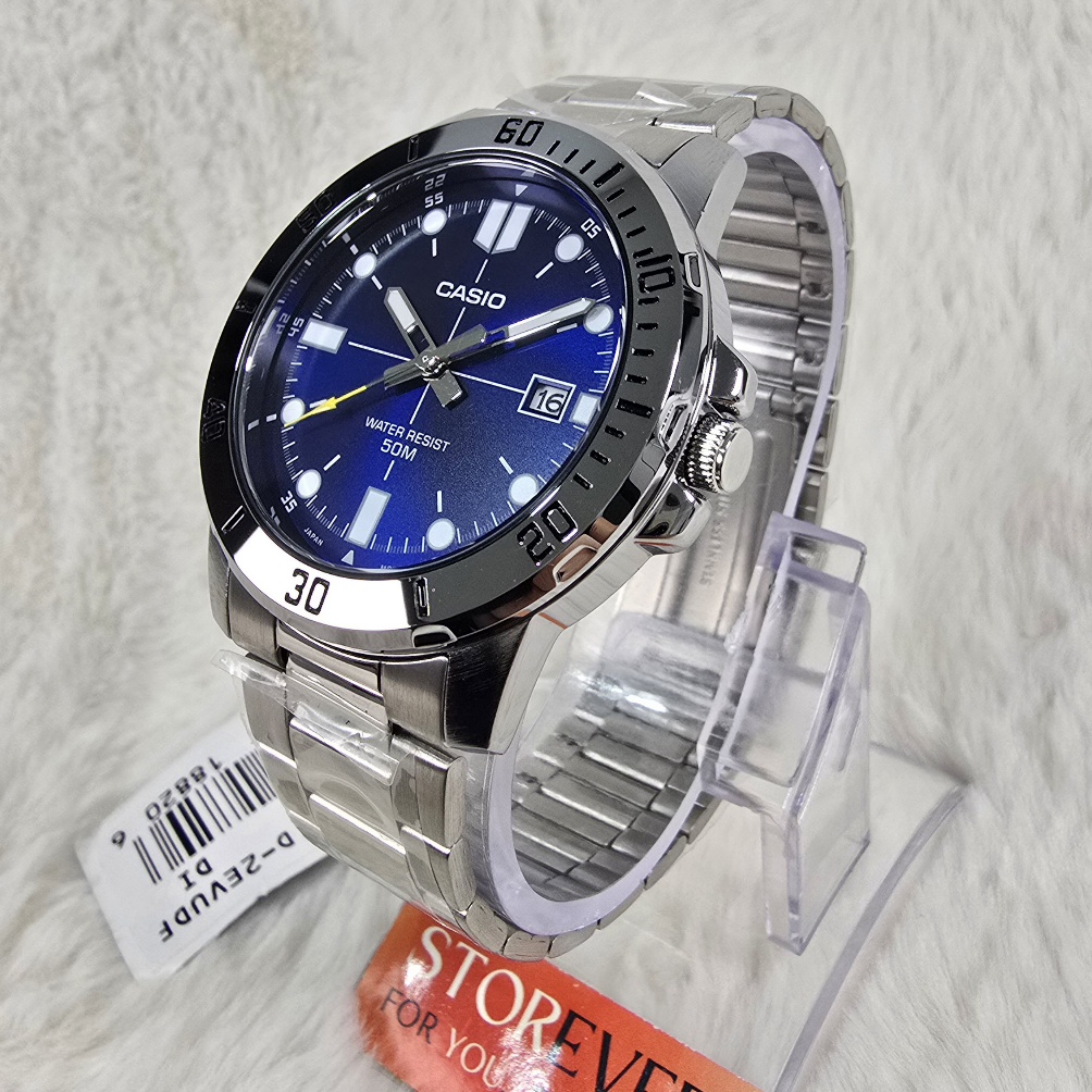 Casio MTP VD01D Index - : اللون: أزرق