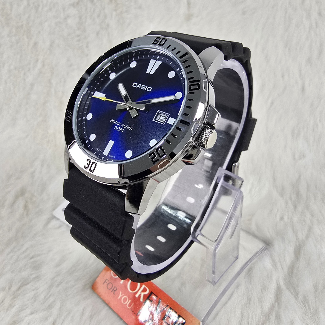 Casio MTP VD01 Index - : اللون: أزرق