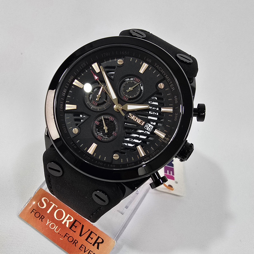 Skmei 9282 Chrono - : اللون: أسود