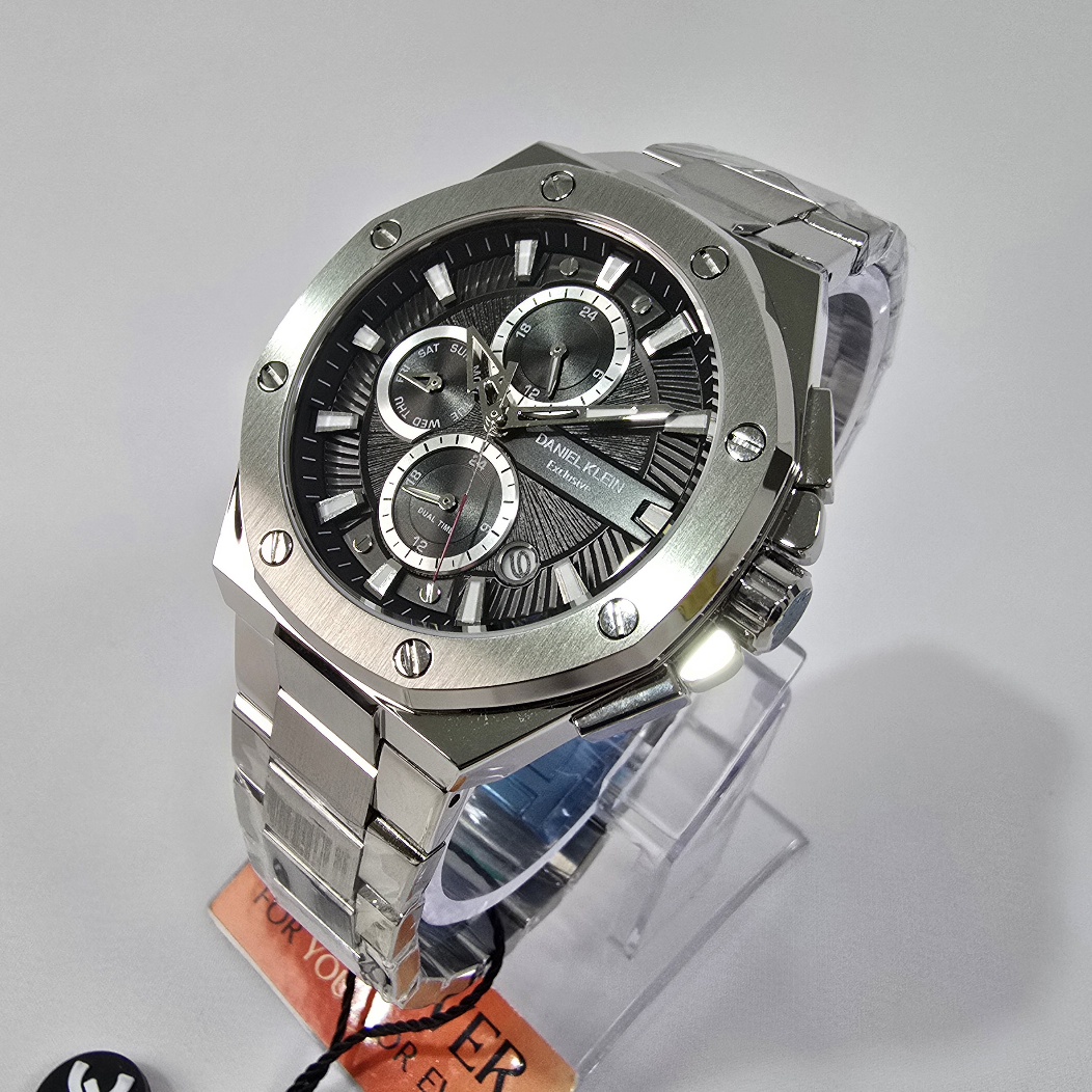 Daniel Klein 1-10865 Dual Time - : اللون: أسود