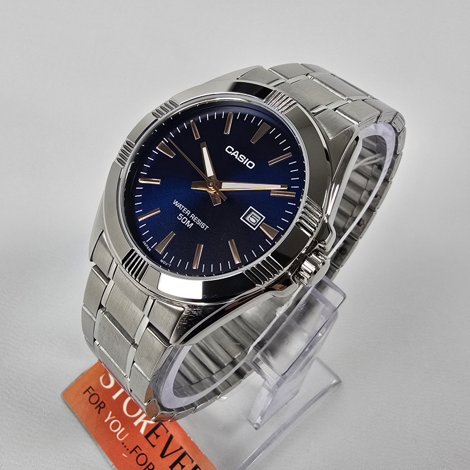 Casio MTP 1308D - : اللون: أزرق