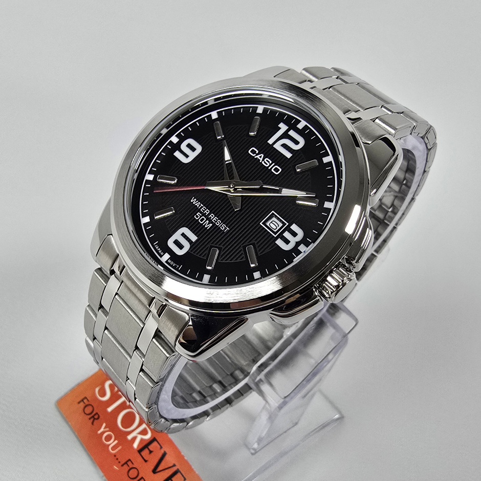 Casio MTP 1314D - : اللون: أسود