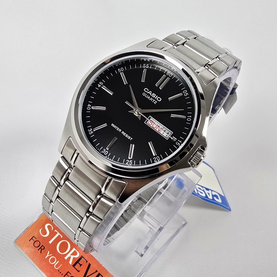 Casio MTP 1239D - : اللون: أسود