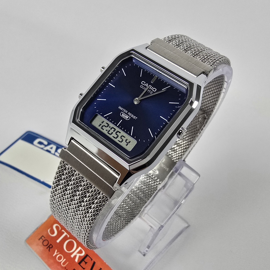 Casio AQ230EM - : اللون: أزرق