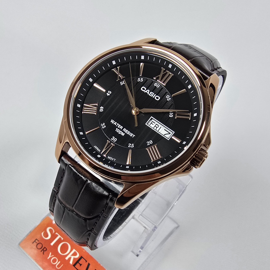Casio MTP 1384L - : اللون: برونز