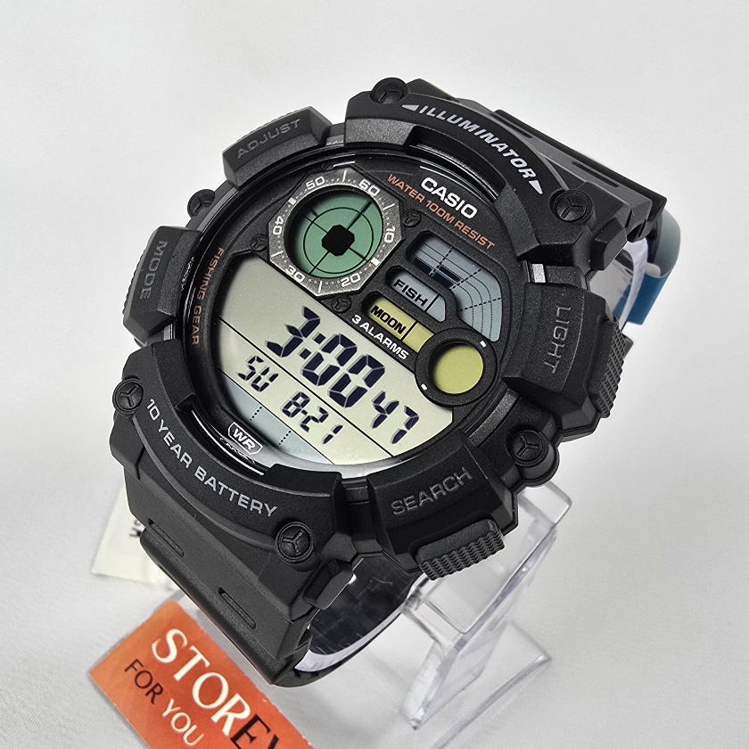 Casio WS 1500H - : اللون: أسود