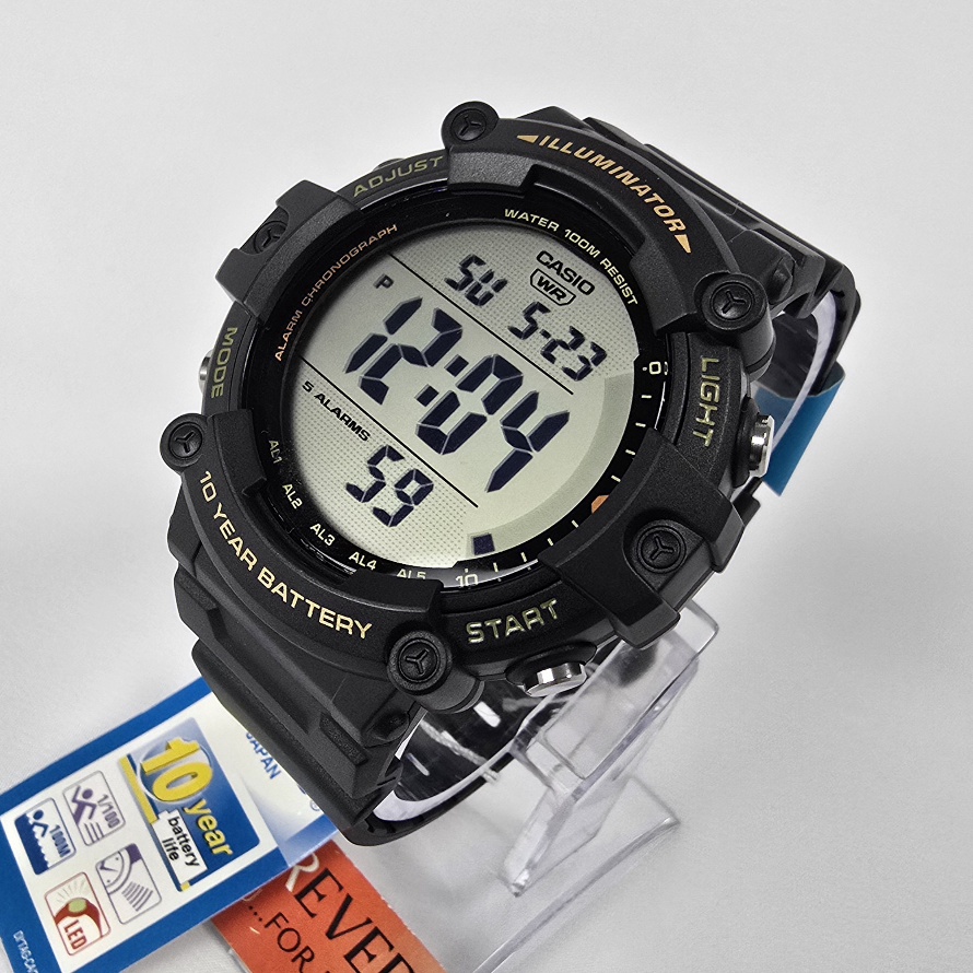 Casio AE 1500WHX - : اللون: أسود