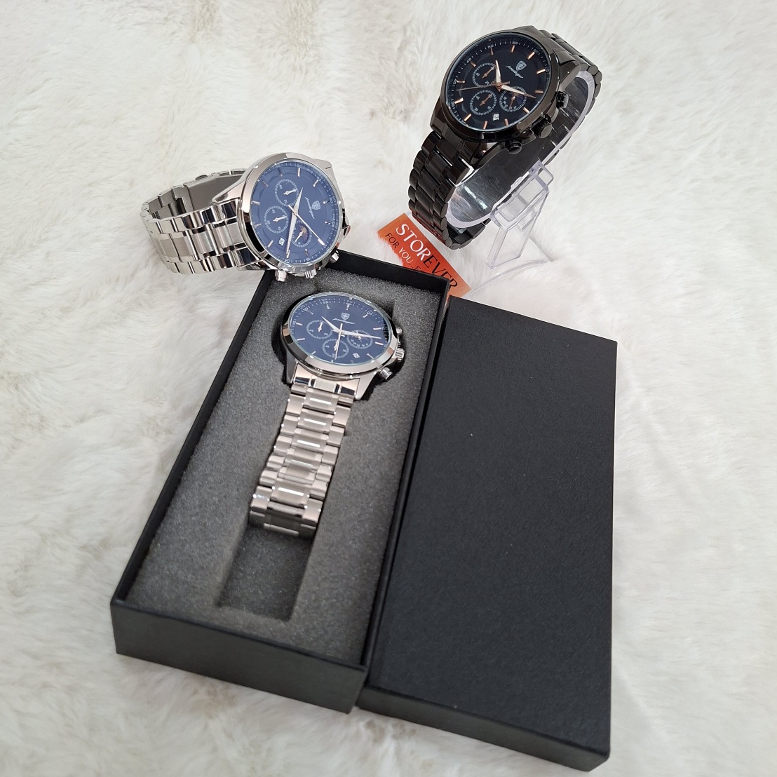 Poedagar P928 bracelet métallique 