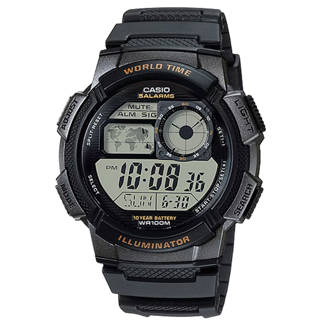 Casio AE 1000W World Time